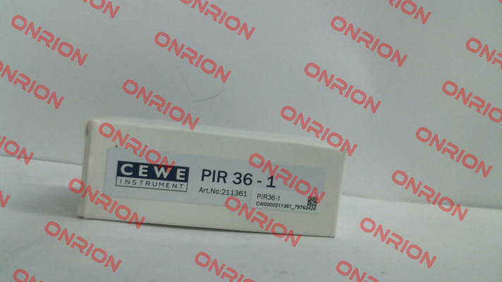 Type: PIR36-1 Cewe