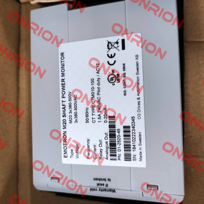 M20 3x380-500VAC CG (01-2520-45) Emotron