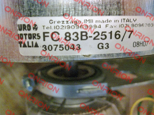 FC83B.2516/7 "3075043" Euro Motors Italia