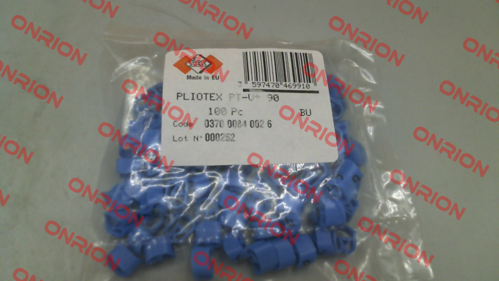 P/N: 037000840026, Type:  Pliotex PT-V+ 90 6 Ses Sterling