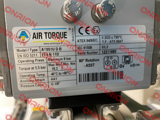 DR00015UF0411 AZN Air Torque