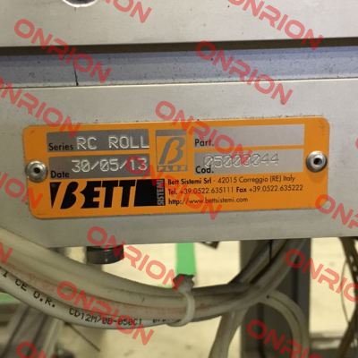 RC ROLL 05000044  BETT SISTEMI