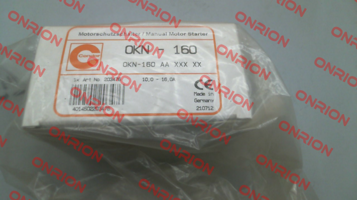 203476 / 16A OKN-160 AA XXX Condor