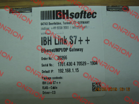 20266 / IBH Link S7++ IBHsoftec