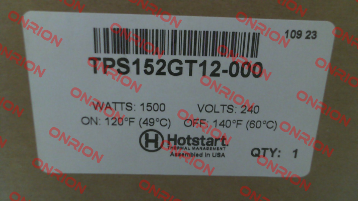 TPS152GT12-000 Hotstart