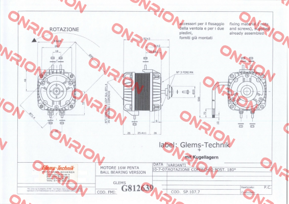 30021 FMI Fan Motors Italia Srl