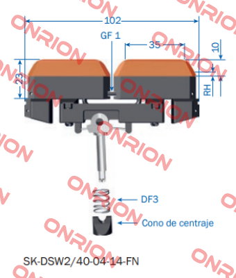 0144059/03 / SK-DSW2/40VP-04-14-FN-R15 Vahle