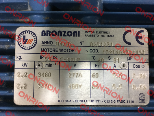 0251271 OEM  Bronzoni