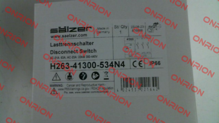 H263-41300-534N4 Salzer