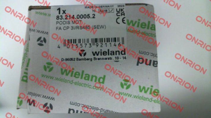 83.214.0005.2 Wieland Electric