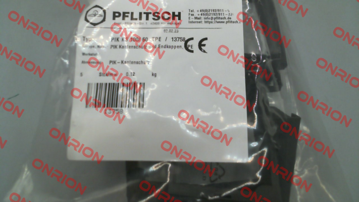 PIK KS 100/60 TPE PFLITSCH