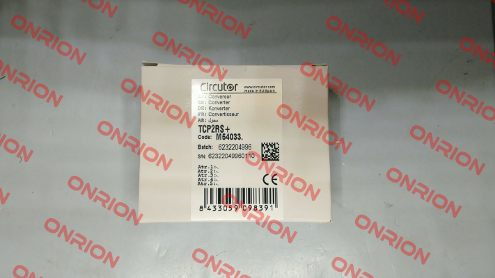 Nr. M54033 Type TCP2RS-TCP+ Circutor