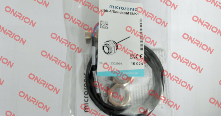 dbk-4/Sender/M18/K1 Microsonic