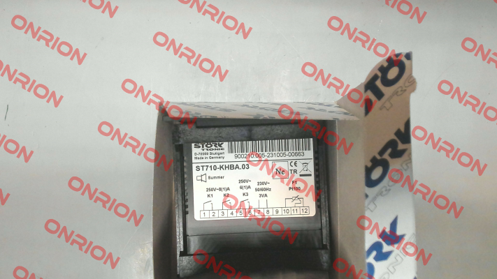 900210.005 / ST710-KHBA.03 PT100 230AC K1K2K3 Stork tronic