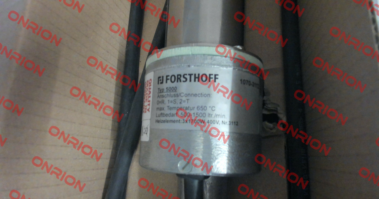 P/N: 1070-3112, Type: 5000 Forsthoff